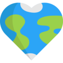 miscellaneous,love,earth globe,peace,loving,heart shaped,Hippie,pacifism